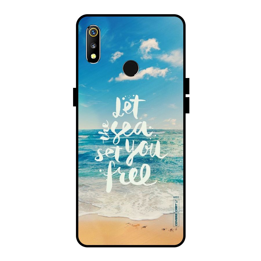 Free Sea Metal Back Case for Realme 3i