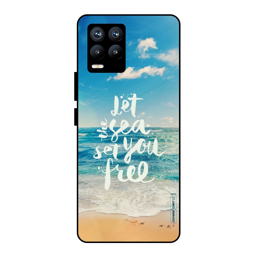 Free Sea Metal Back Case for Realme 8