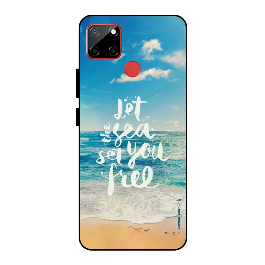 Free Sea Metal Back Case for Realme C12