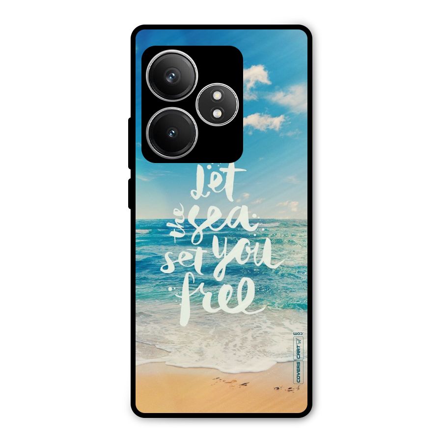 Free Sea Metal Back Case for Realme GT 6T