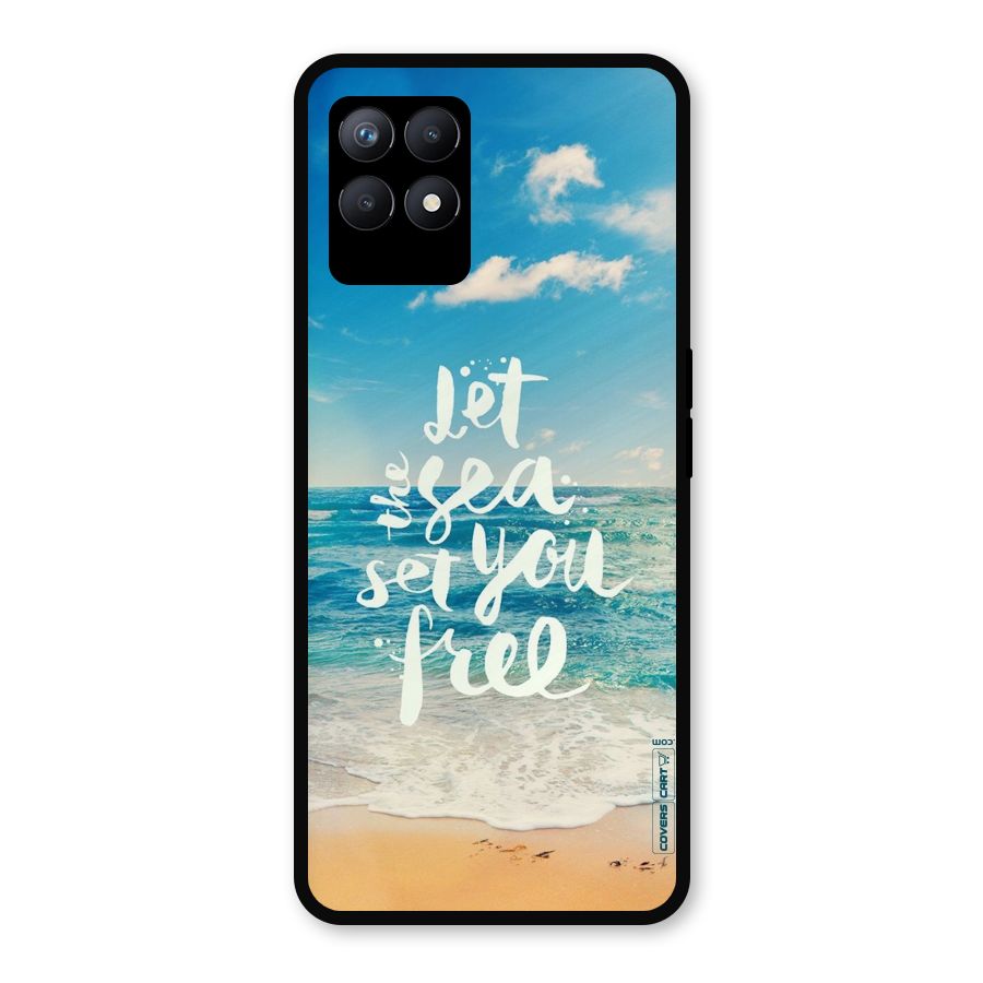 Free Sea Metal Back Case for Realme Narzo 50