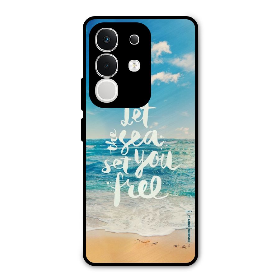 Free Sea Metal Back Case for Vivo T4x