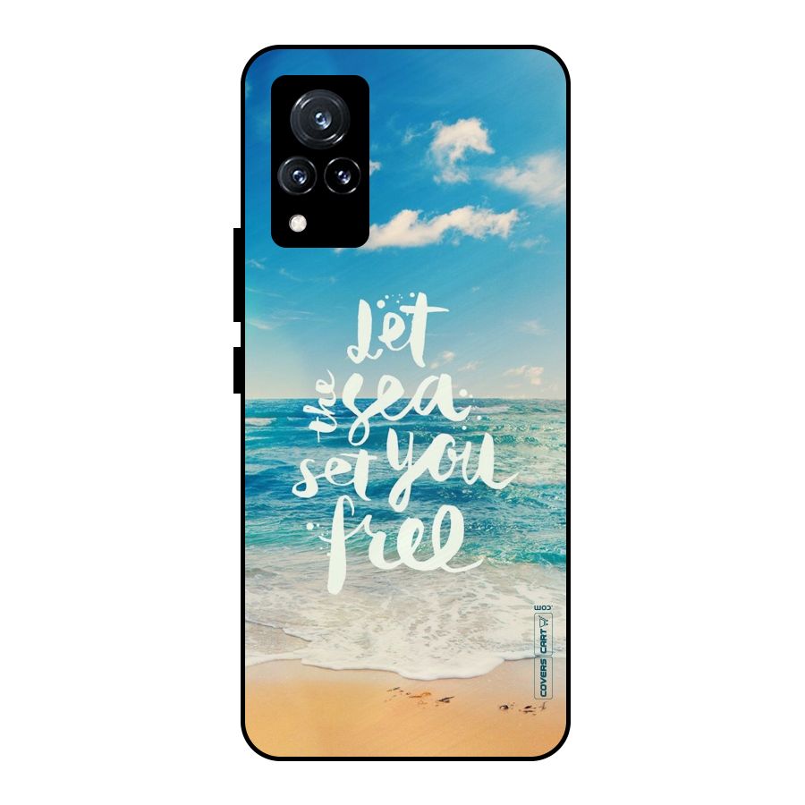 Free Sea Metal Back Case for Vivo V21 5G