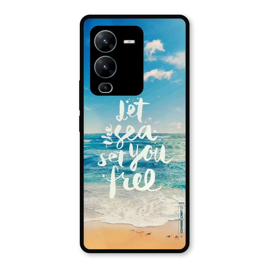 Free Sea Metal Back Case for Vivo V25 Pro