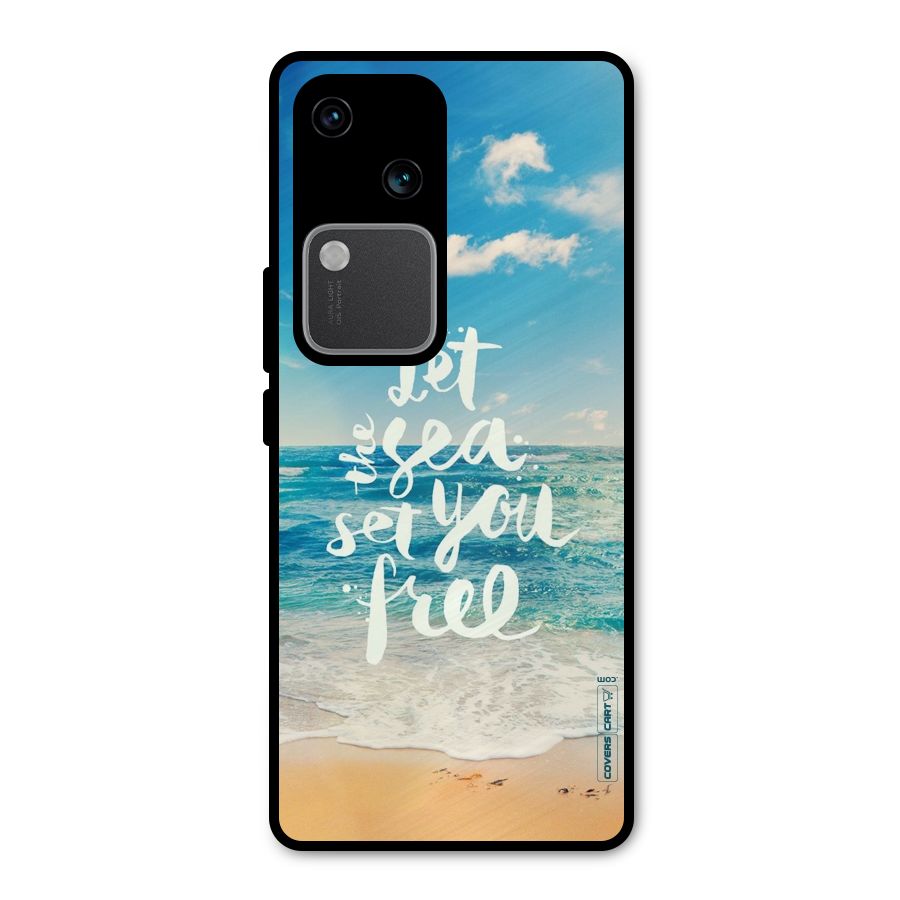 Free Sea Metal Back Case for Vivo V30