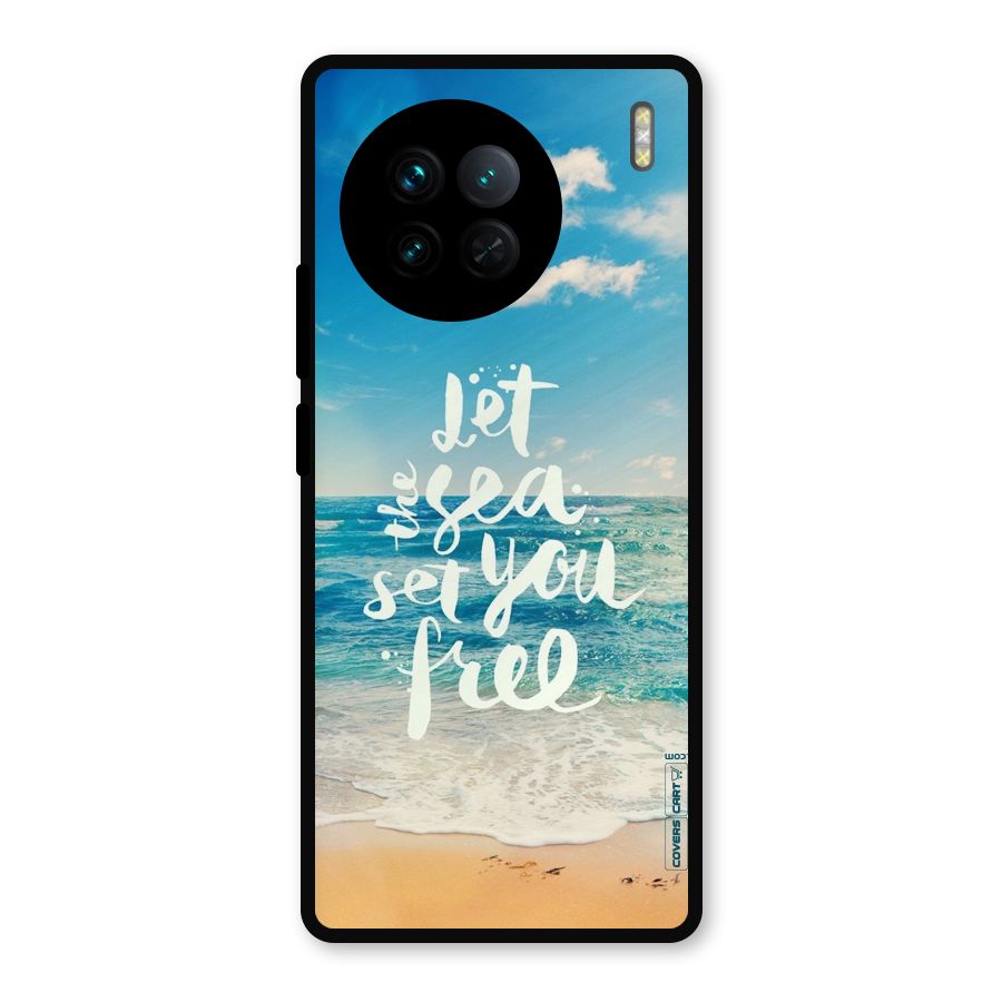 Free Sea Metal Back Case for Vivo X90
