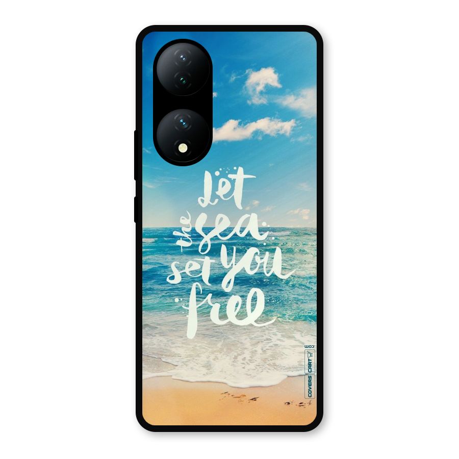 Free Sea Metal Back Case for Vivo Y100a