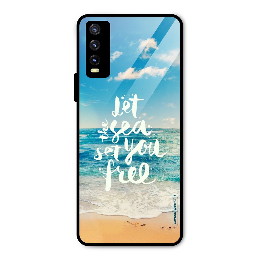 Free Sea Metal Back Case for Vivo Y20 2021
