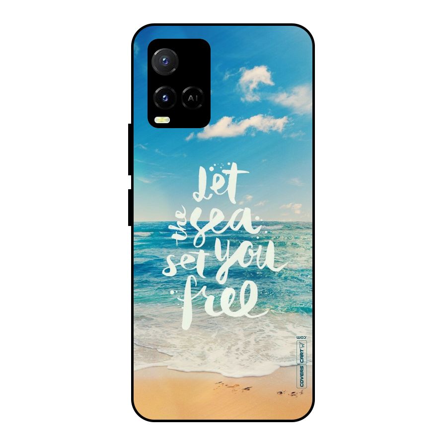 Free Sea Metal Back Case for Vivo Y21A