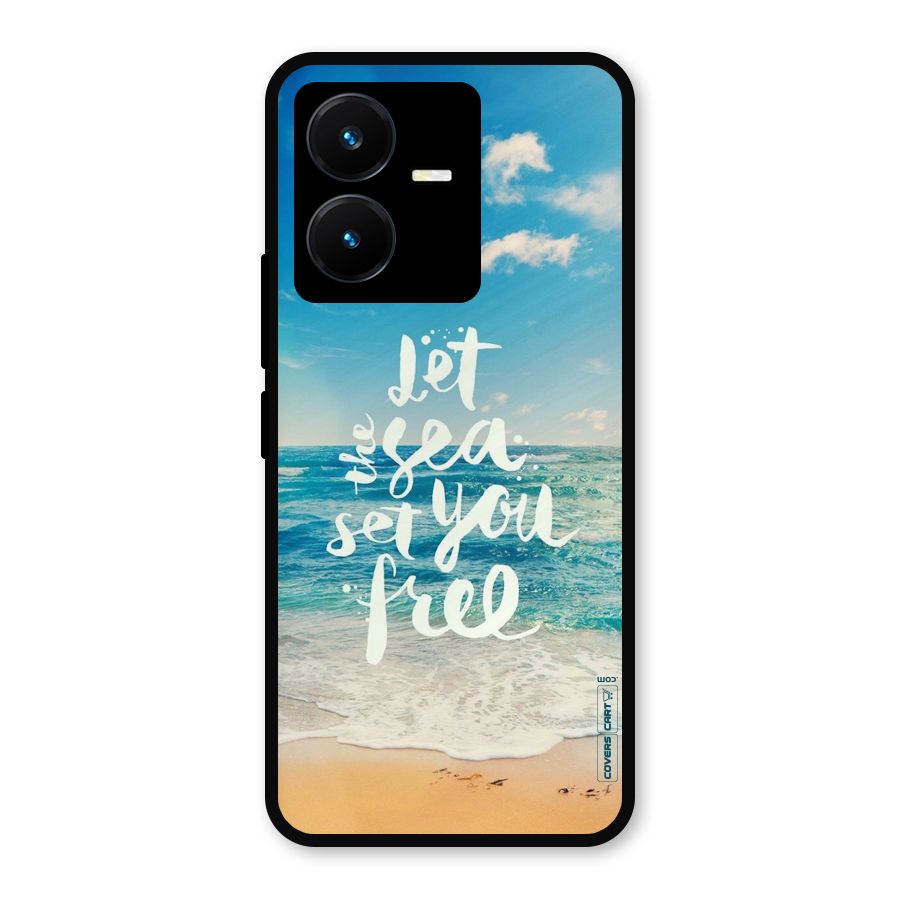 Free Sea Metal Back Case for Vivo Y22