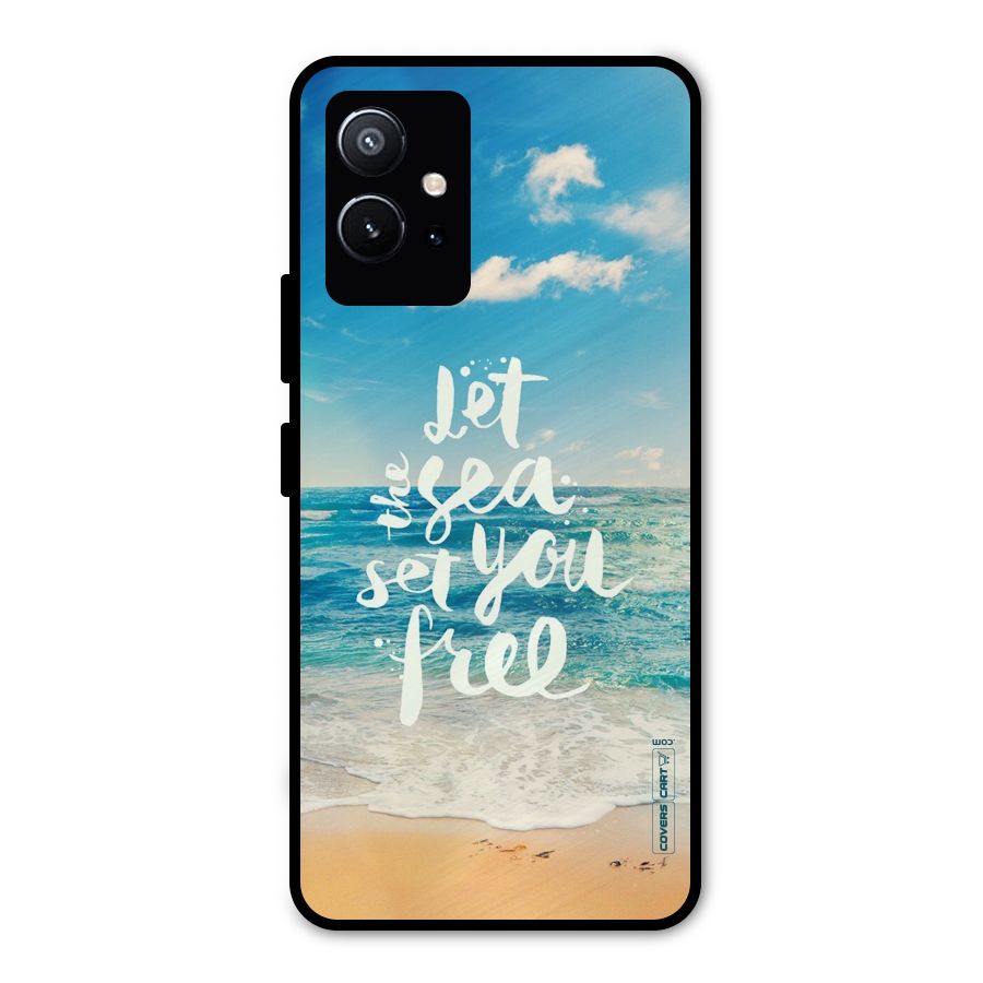 Free Sea Metal Back Case for Vivo Y75 5G