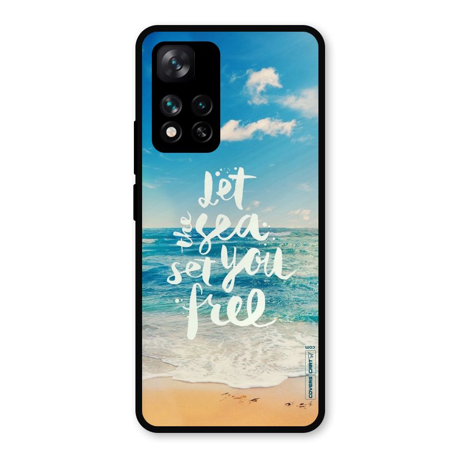 Free Sea Metal Back Case for Xiaomi 11i Hypercharge 5G