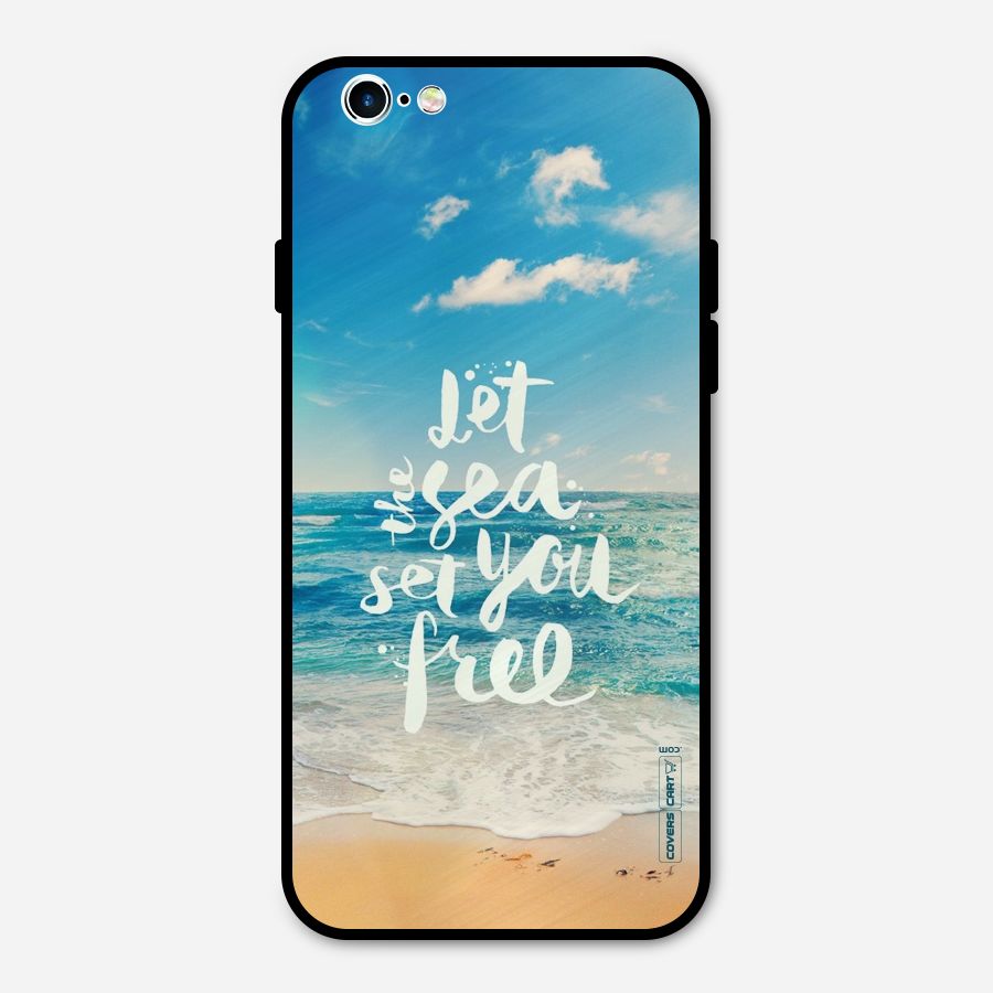 Free Sea Metal Back Case for iPhone 6 6s