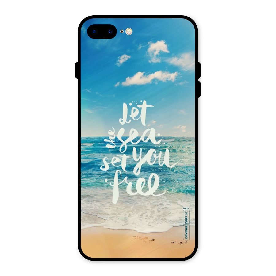 Free Sea Metal Back Case for iPhone 7 Plus