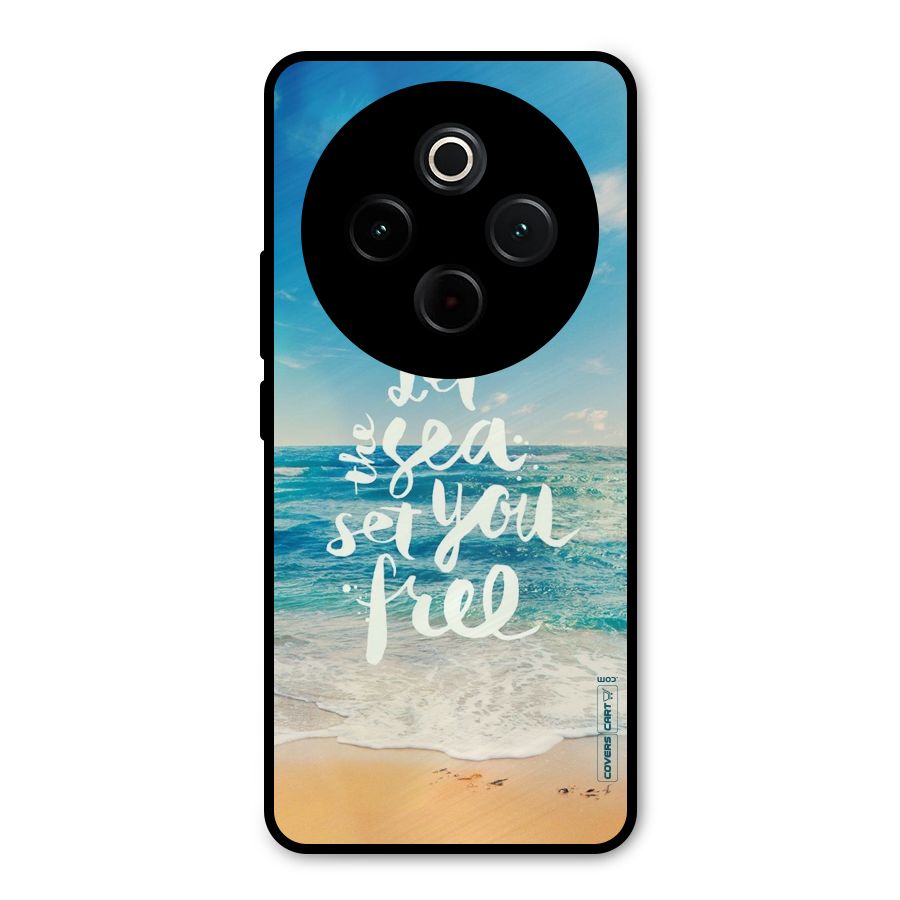 Free Sea Metal Back Case for iQOO Z10