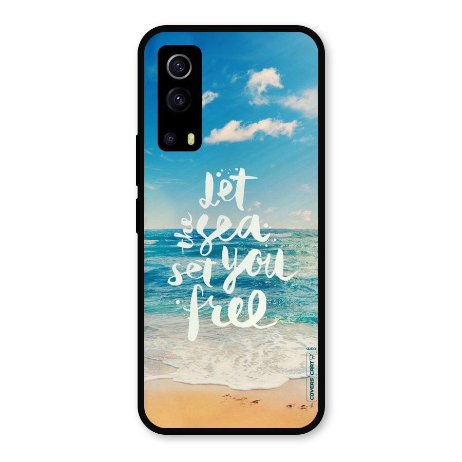 Free Sea Metal Back Case for iQOO Z3