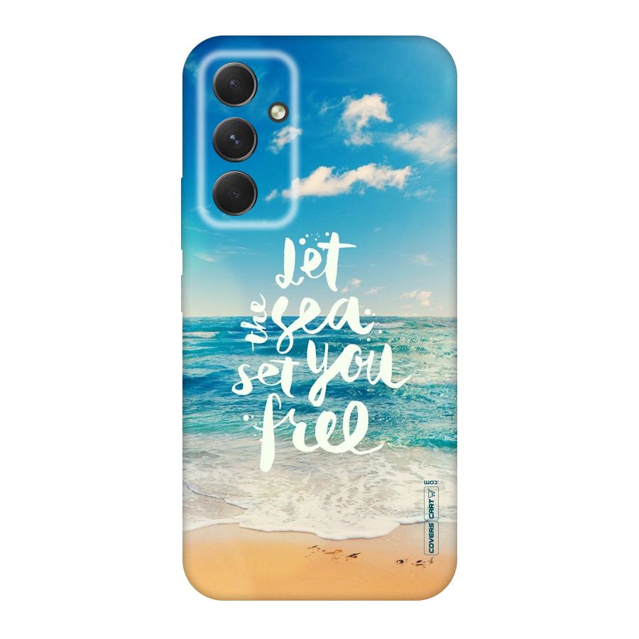 Free Sea Original Polycarbonate Back Case for Galaxy A54