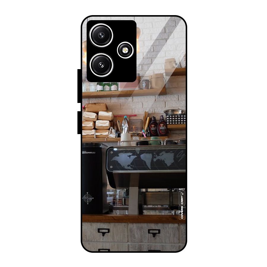 Fresh Brews Glass Back Case for Redmi 12 5G