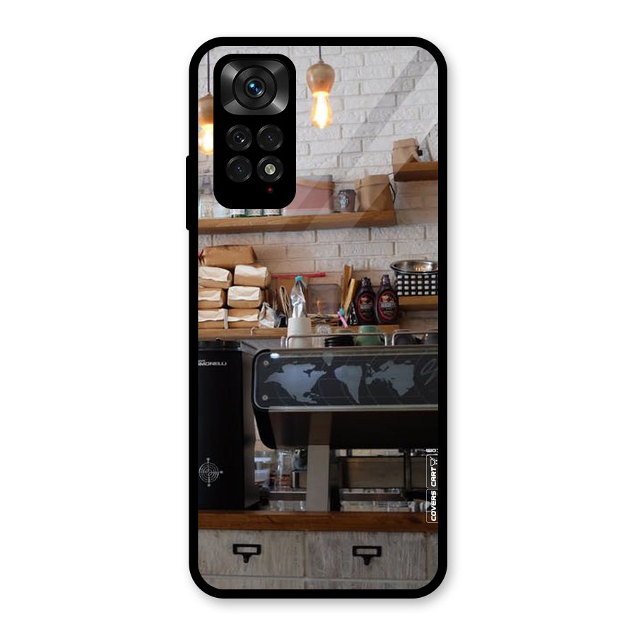 Fresh Brews Glass Back Case for Redmi Note 11S