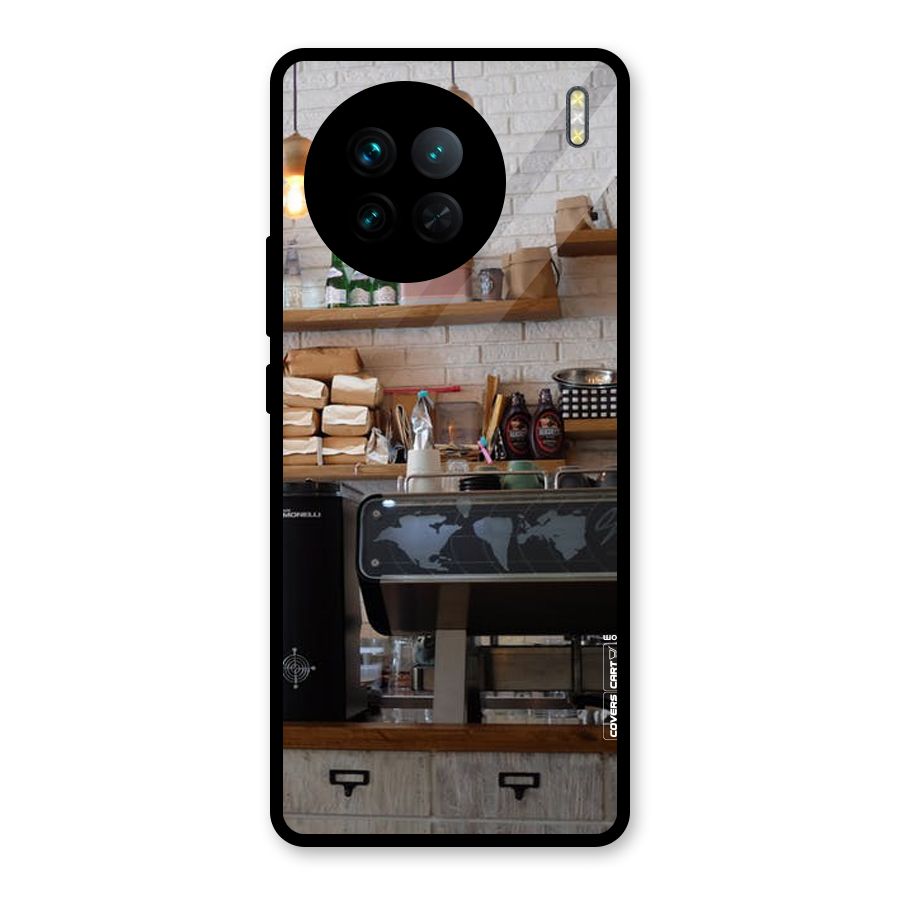 Fresh Brews Glass Back Case for Vivo X90