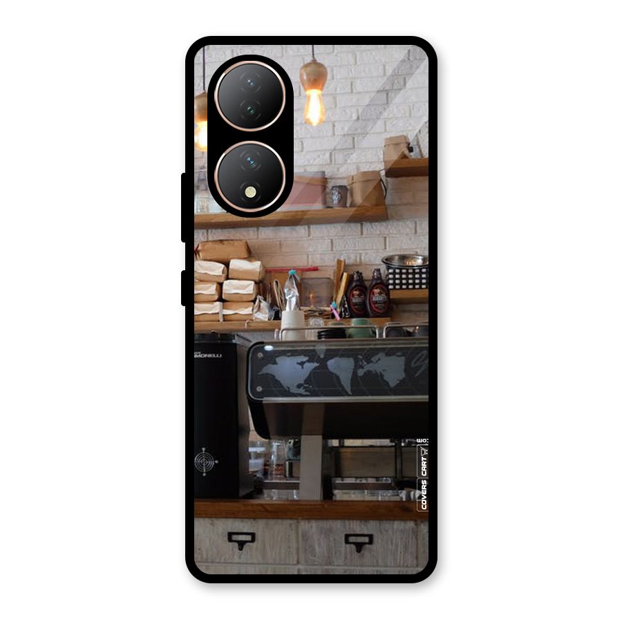 Fresh Brews Glass Back Case for Vivo Y100A
