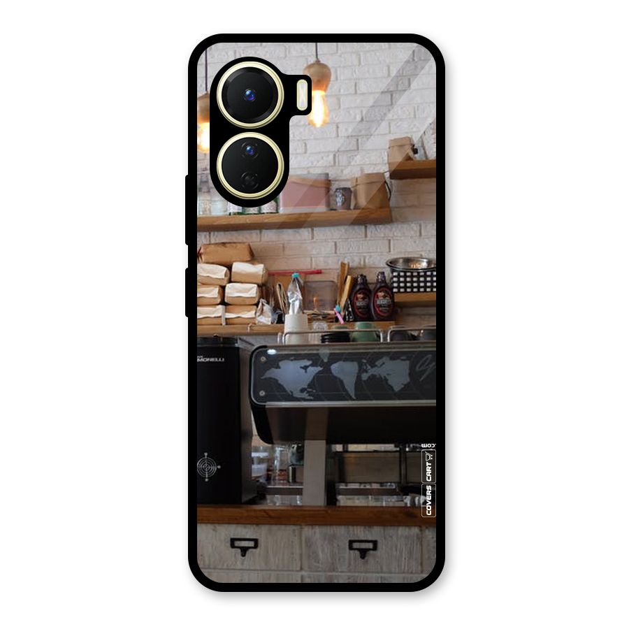 Fresh Brews Glass Back Case for Vivo Y16