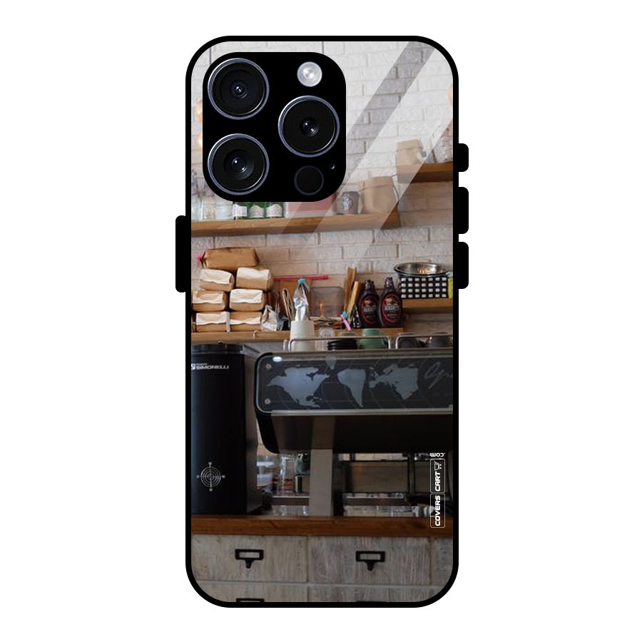 Fresh Brews Glass Back Case for iPhone 15 Pro