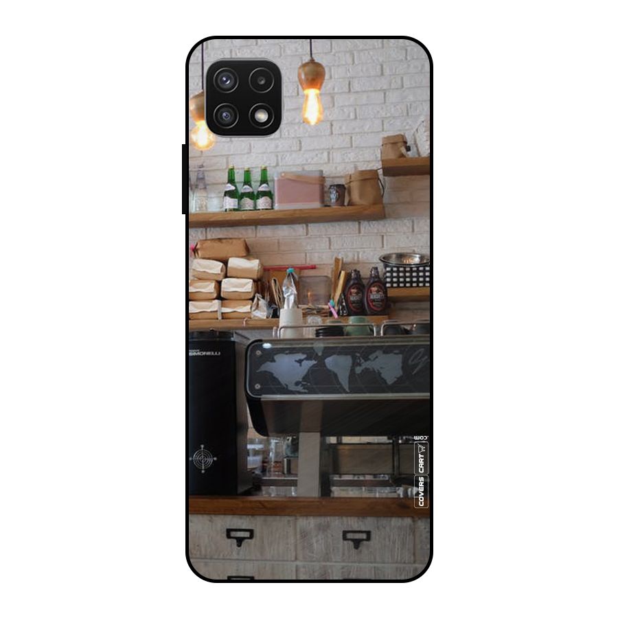 Fresh Brews Metal Back Case for Galaxy A22 5G