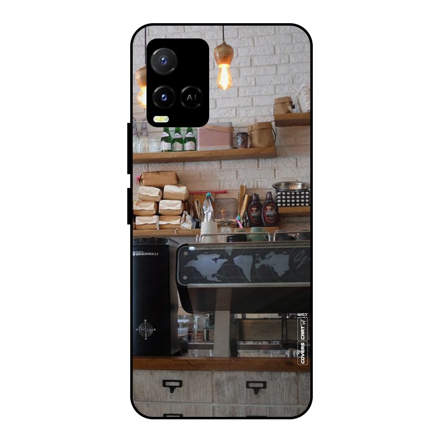 Fresh Brews Metal Back Case for Vivo Y21