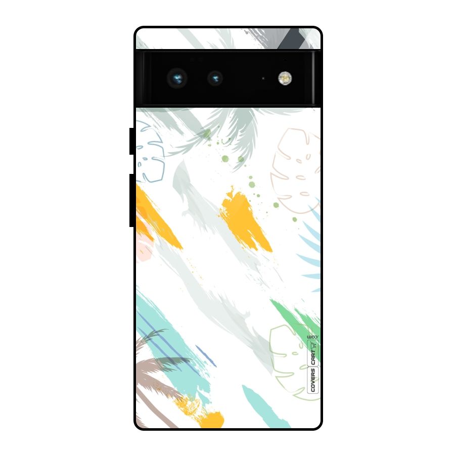 Fresh Colors Splash Glass Back Case for Google Pixel 6