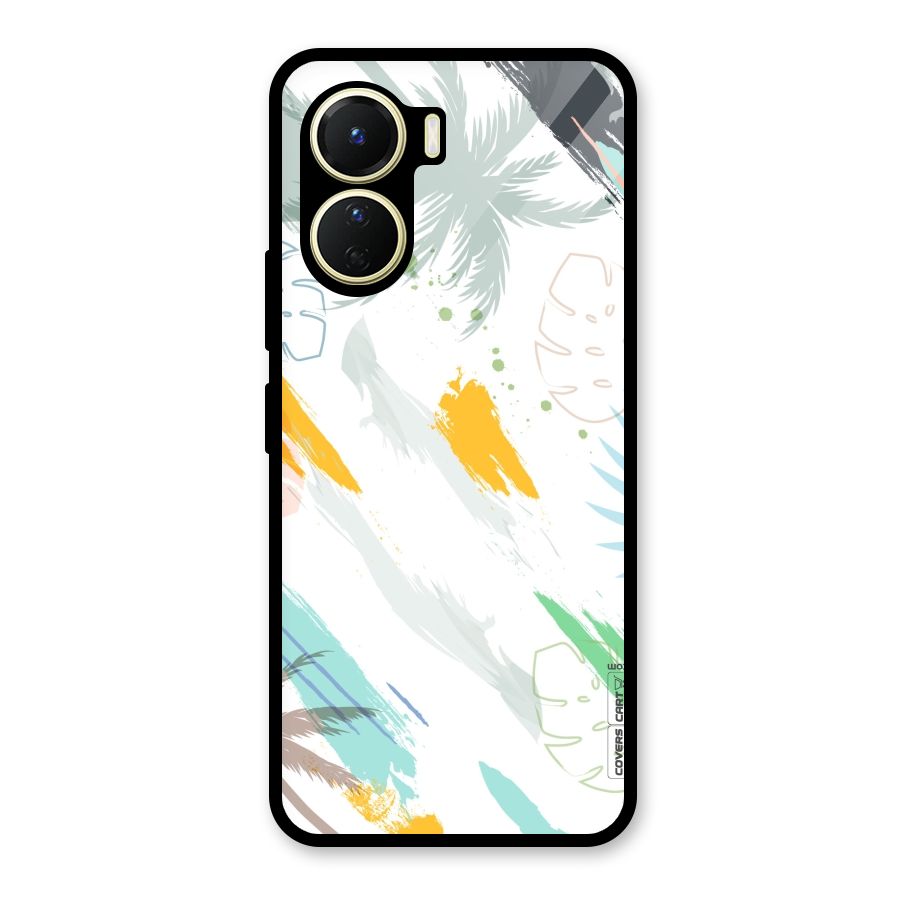 Fresh Colors Splash Glass Back Case for Vivo Y56
