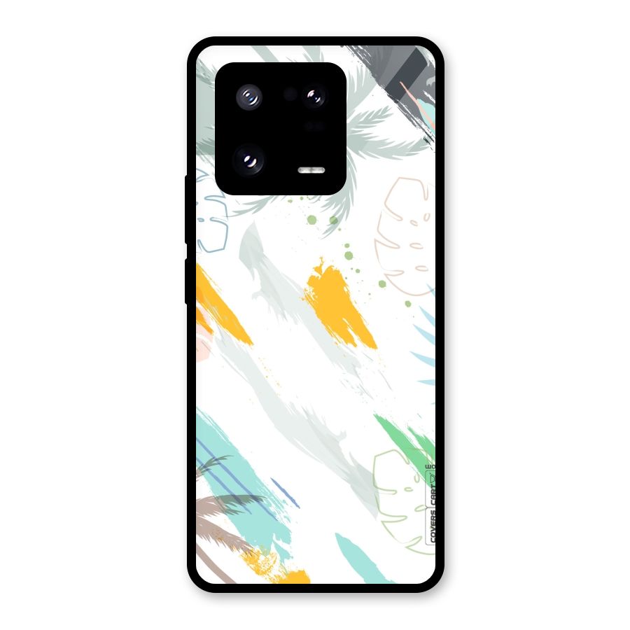Fresh Colors Splash Glass Back Case for Xiaomi 13 Pro