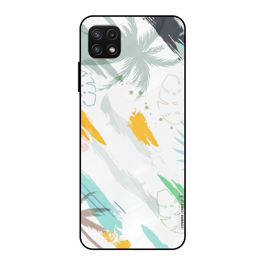 Fresh Colors Splash Metal Back Case for Galaxy A22 5G