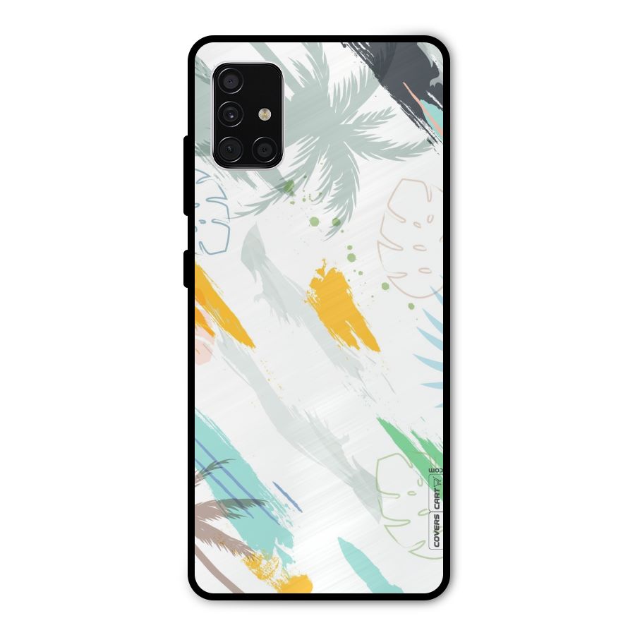 Fresh Colors Splash Metal Back Case for Galaxy A51