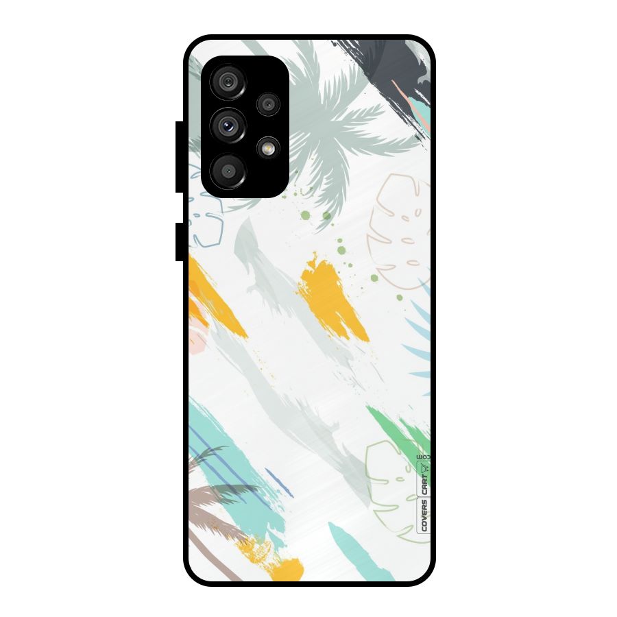 Fresh Colors Splash Metal Back Case for Galaxy A73 5G