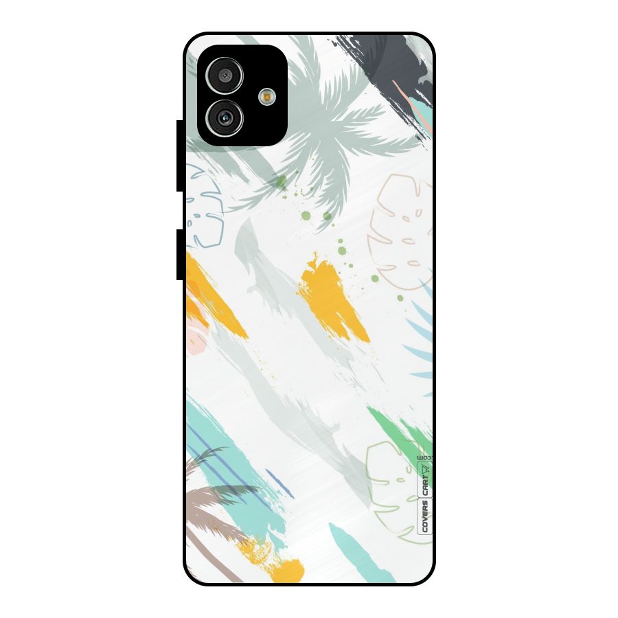 Fresh Colors Splash Metal Back Case for Galaxy M13 5G