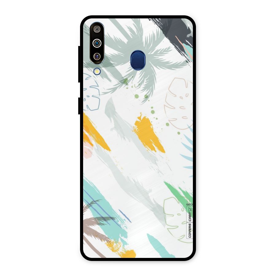 Fresh Colors Splash Metal Back Case for Galaxy M30