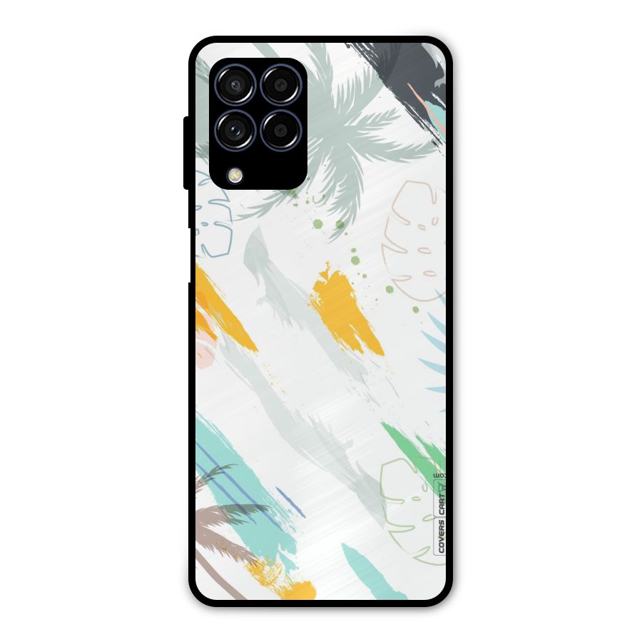 Fresh Colors Splash Metal Back Case for Galaxy M53 5G