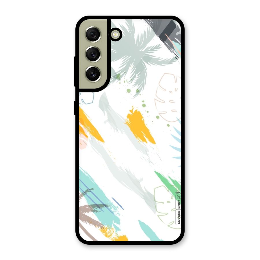 Fresh Colors Splash Metal Back Case for Galaxy S21 FE 5G (2023)