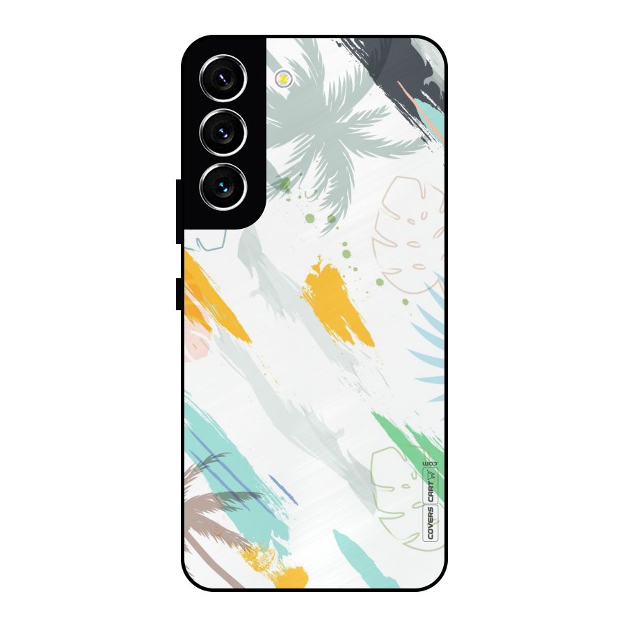 Fresh Colors Splash Metal Back Case for Galaxy S22 5G