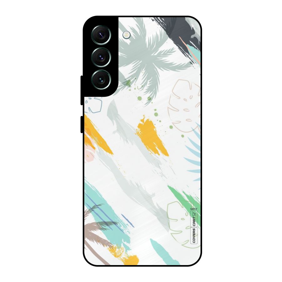 Fresh Colors Splash Metal Back Case for Galaxy S22 Plus 5G