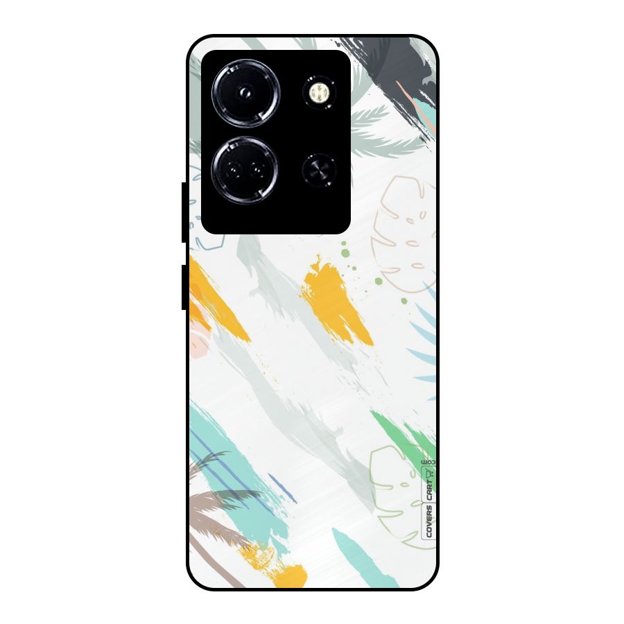 Fresh Colors Splash Metal Back Case for Infinix Note 30 5G
