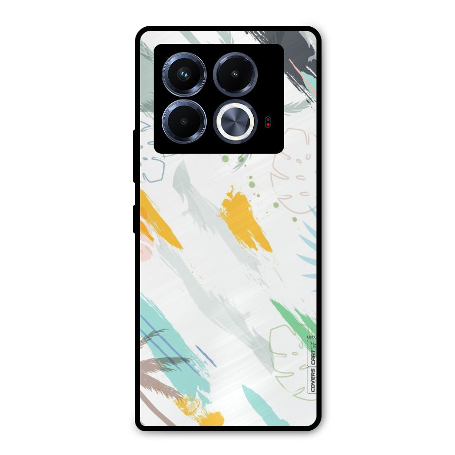 Fresh Colors Splash Metal Back Case for Infinix Note 40 5G