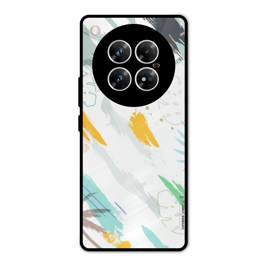 Fresh Colors Splash Metal Back Case for Infinix Zero 40 5G