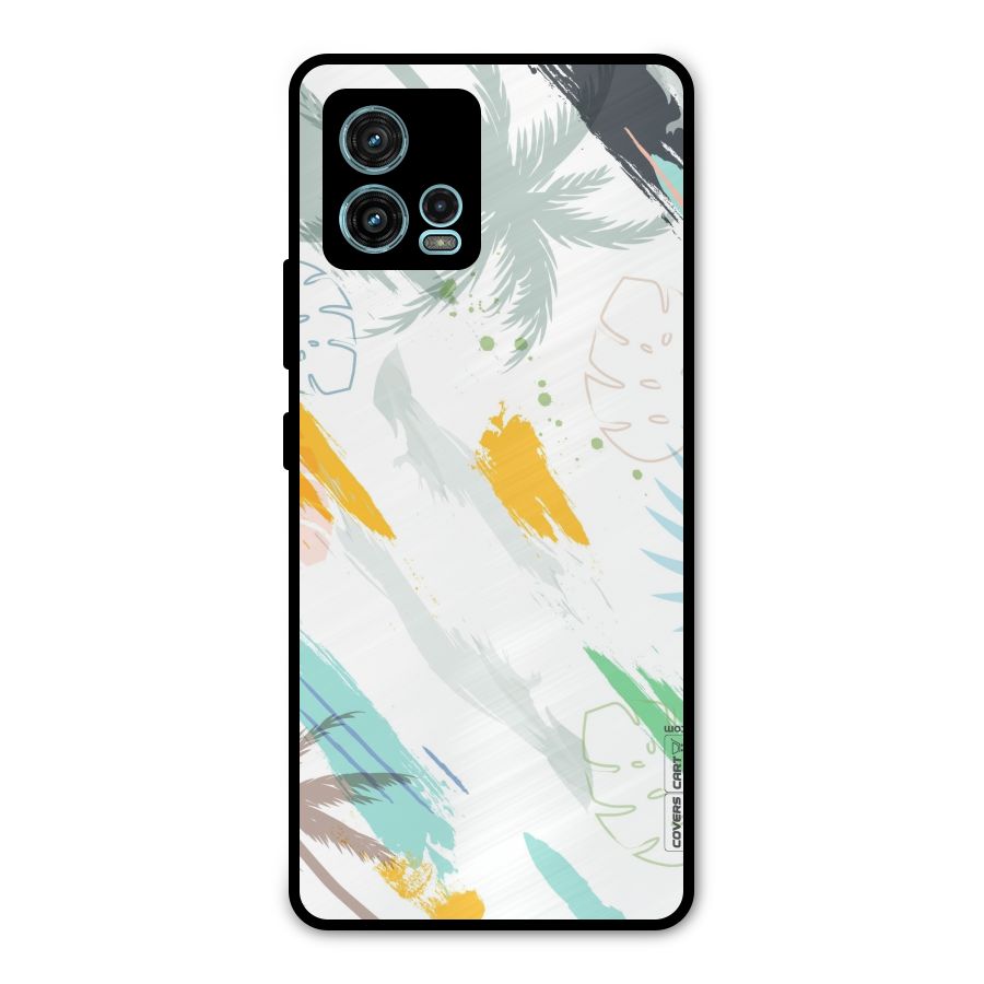 Fresh Colors Splash Metal Back Case for Moto G72