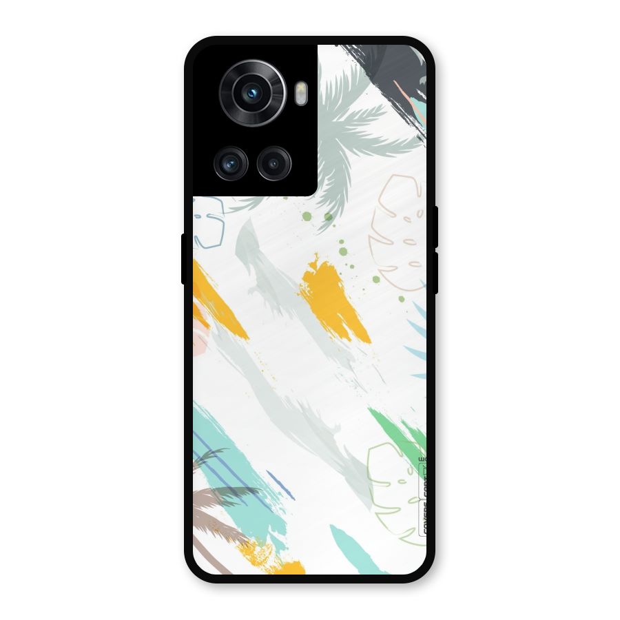 Fresh Colors Splash Metal Back Case for OnePlus 10R