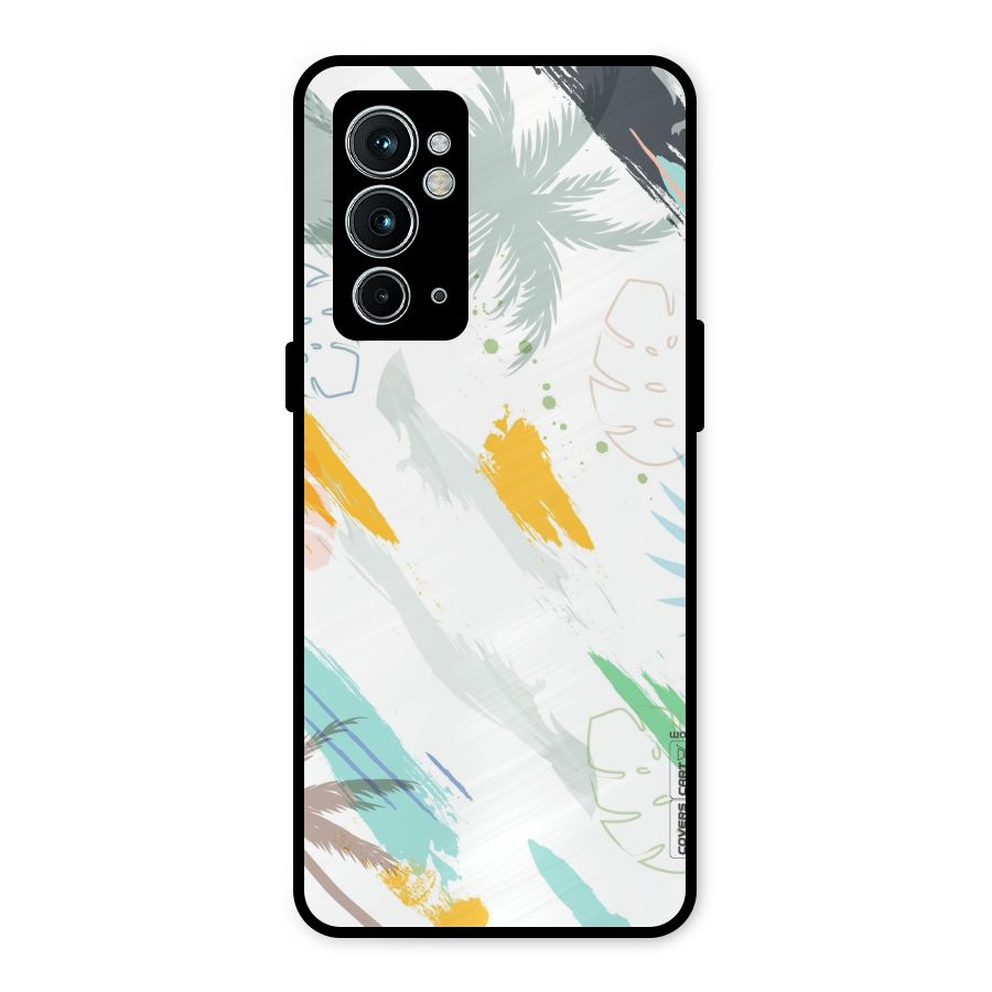 Fresh Colors Splash Metal Back Case for OnePlus 9RT 5G