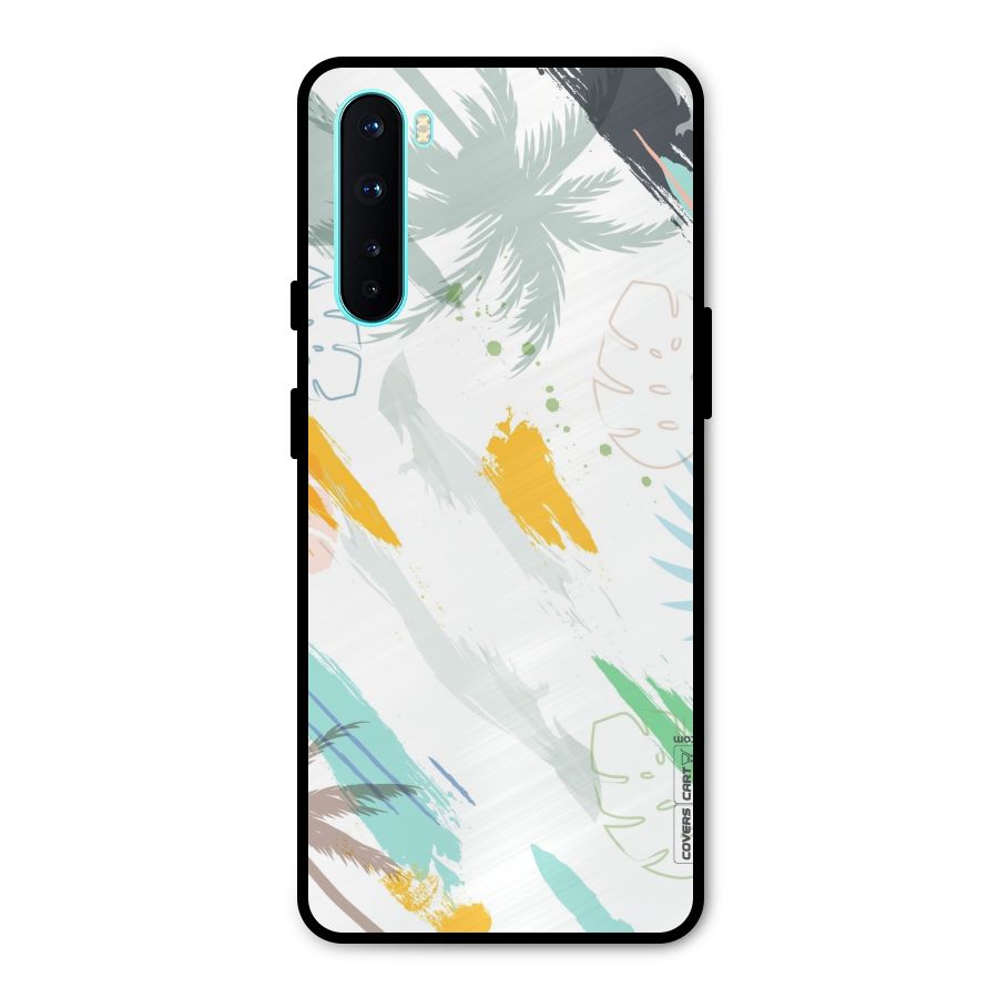 Fresh Colors Splash Metal Back Case for OnePlus Nord