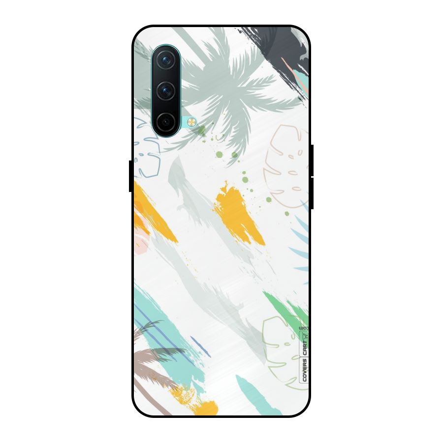 Fresh Colors Splash Metal Back Case for OnePlus Nord CE 5G