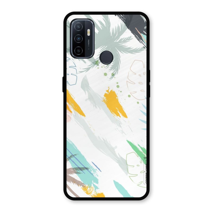 Fresh Colors Splash Metal Back Case for Oppo A53
